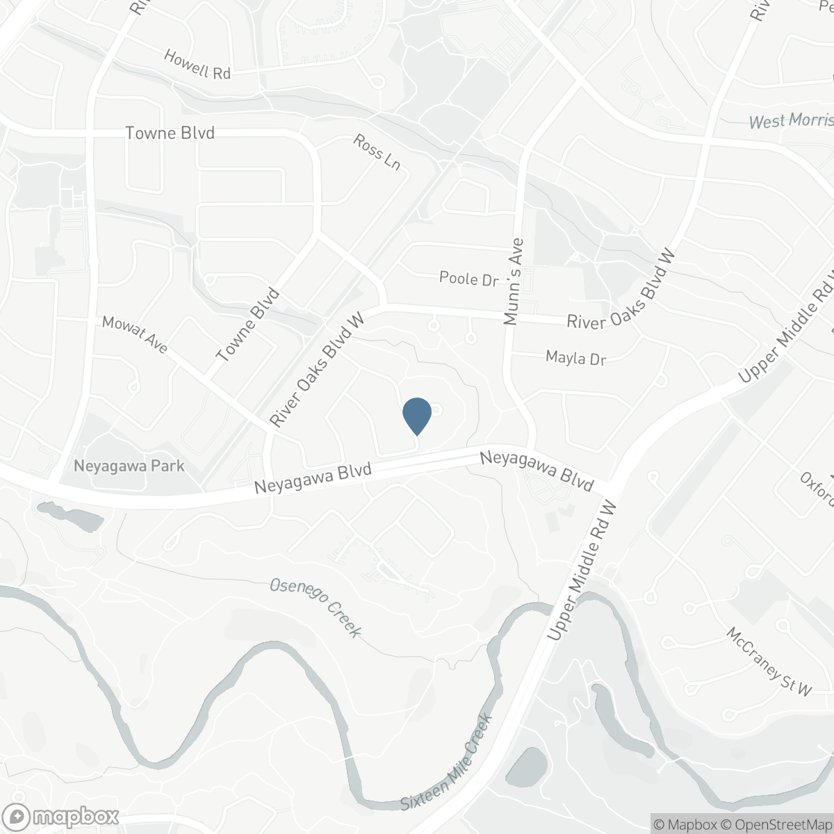 340 OAKRIDGE COURT, Oakville, Ontario L6H 5T9